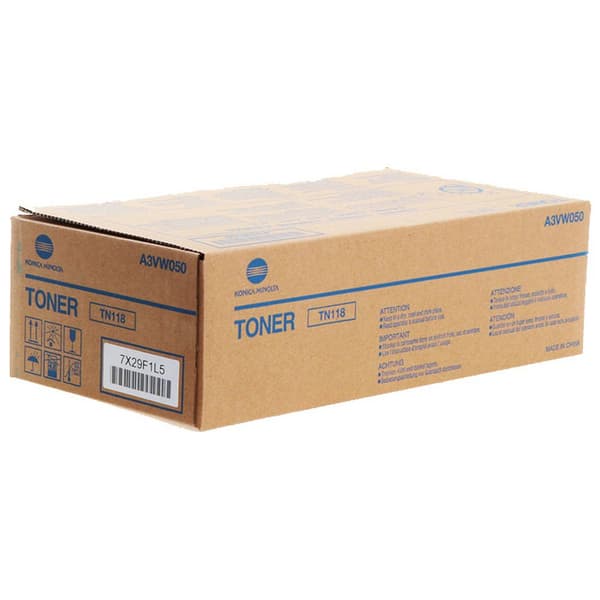 Konica Minolta Toner Tn-118 A3vw050 Sort