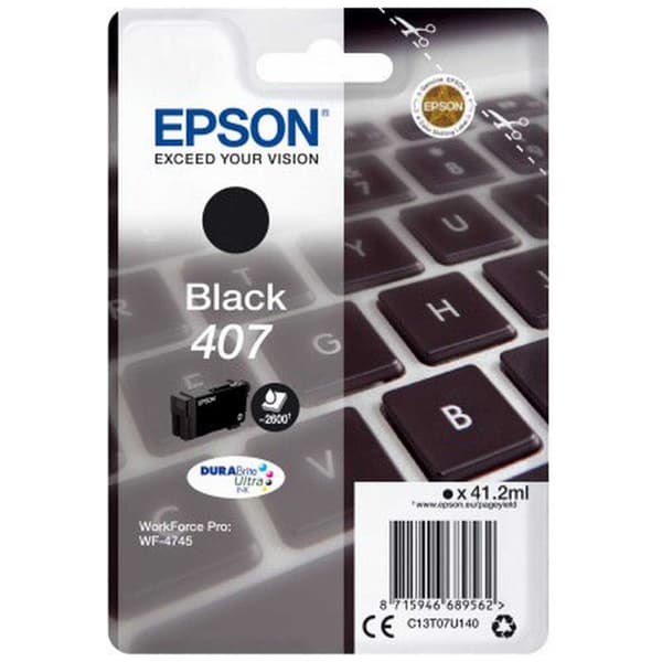 Epson Bläckpatron 407l Svart