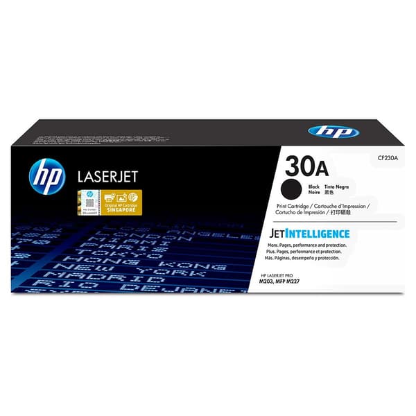 Hp Toner 30a Sort