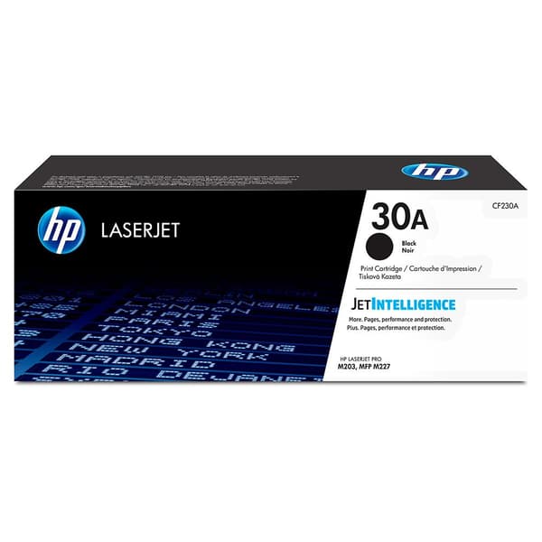 Hp Toner 30a Sort