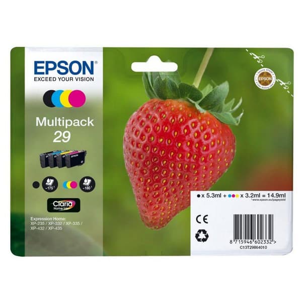 Epson Bläckpatron 29 Claria Home Flerfärgad