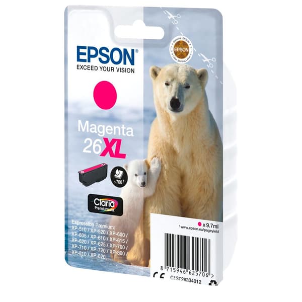 Epson Bläckpatron 26xl Lila