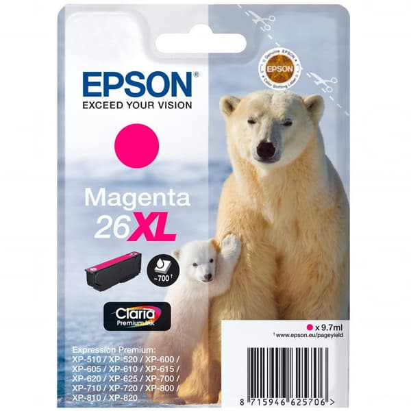 Epson Bläckpatron 26xl Lila