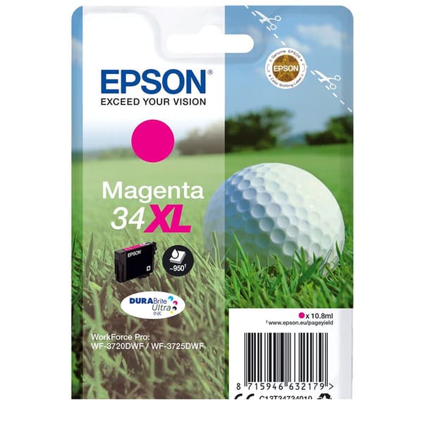 Epson Bläckpatron Durabrite Ultra 34xl Lila