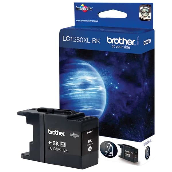 Brother Blækpatron Lc1280xlbk Sort