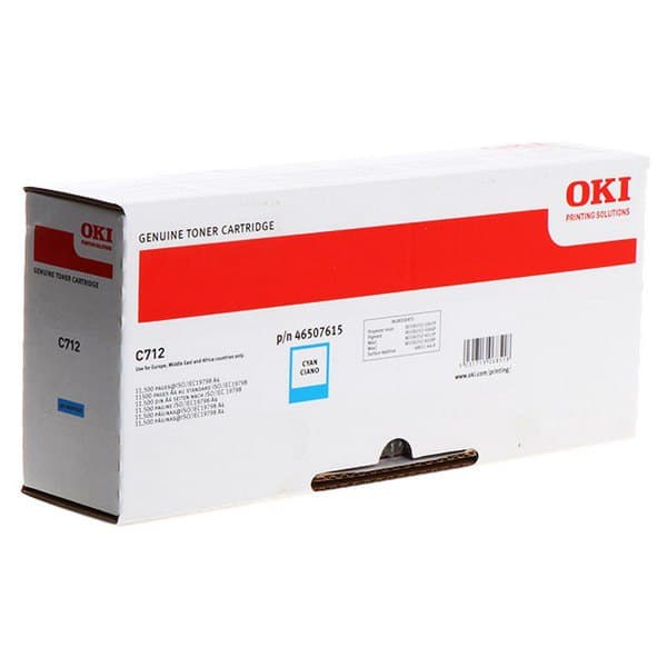 Oki Väriaine C712dn/n 46507615 Sininen