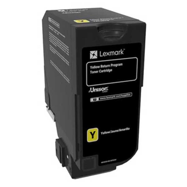 Lexmark Toner 74c20y0 Gul