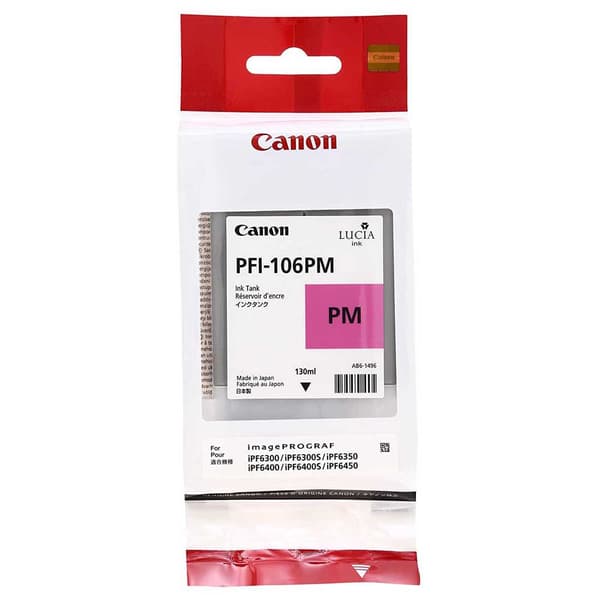 Canon Ink Mustekasetti Pfi-106pm Violetti