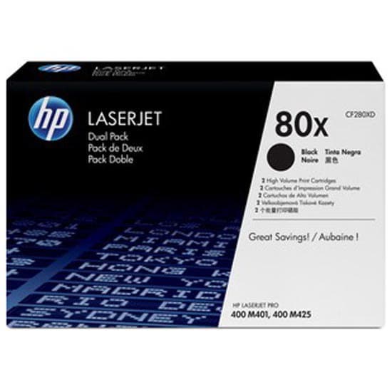 Hp Toner 80x Svart