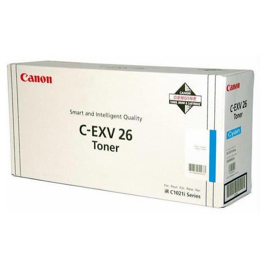Canon Toner C-exv26 Blå,Hvid