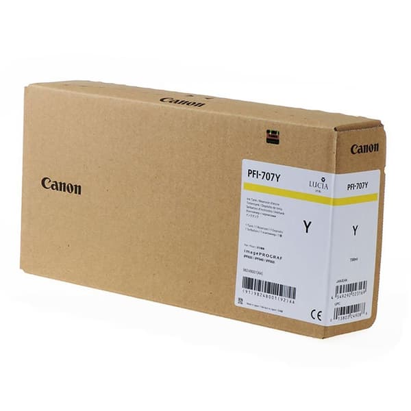 Canon Bläckpatron Pfi-707y Gul