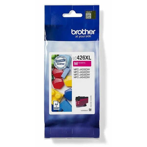 Brother Super High Yield Bläckpatron Lc426xlm Lila