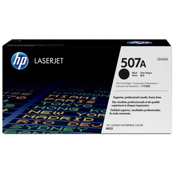Hp Toner 507a Sort
