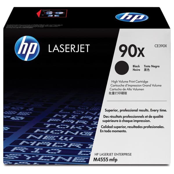 Hp Toner 90x Sort