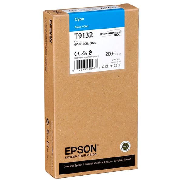 Epson Bläckpatron T 913 200ml T 9132 Blå