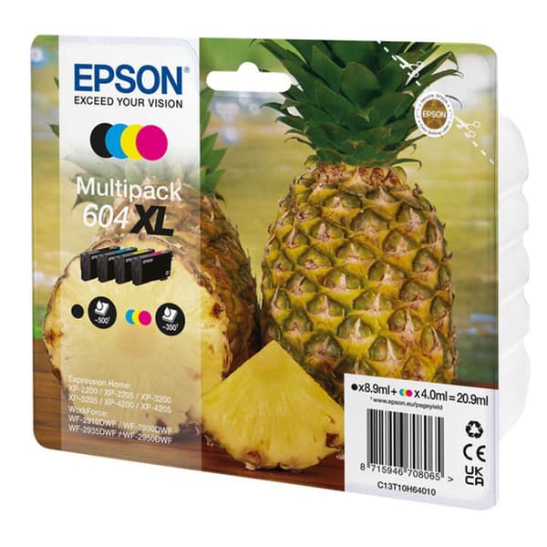 Epson Bläckpatron 604xl Multipack Flerfärgad