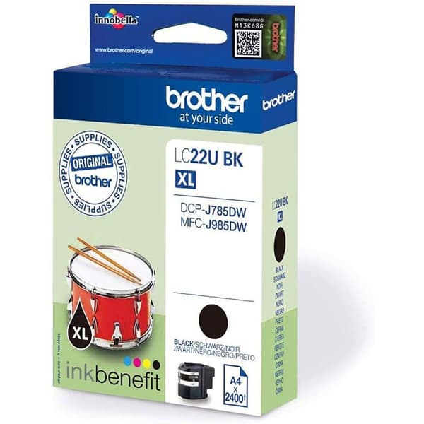 Brother Mustepatruuna Lc22ubk Musta