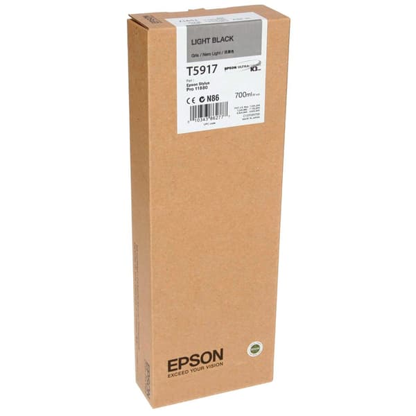Epson Bläckpatron T 591 700ml T 5917 Svart