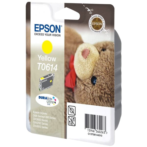 Epson Bläckpatron Ultra Chrome K3 T6144 Gul