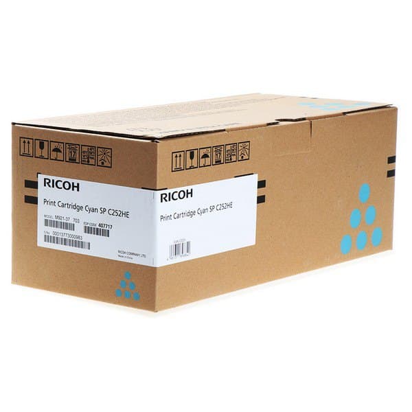 Ricoh Imaging Toner Spc252sf/spc252dn 407717 Blå