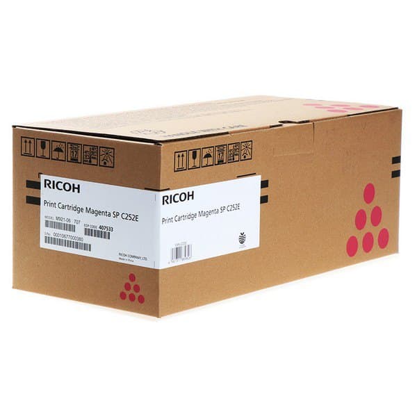 Ricoh Imaging Toner Spc252sf/spc252dn 407533 Lilla,Rosa