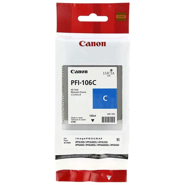 Canon Bläckpatron Pfi-106 Blå