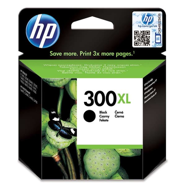 Hp Blækpatron 300xl Sort