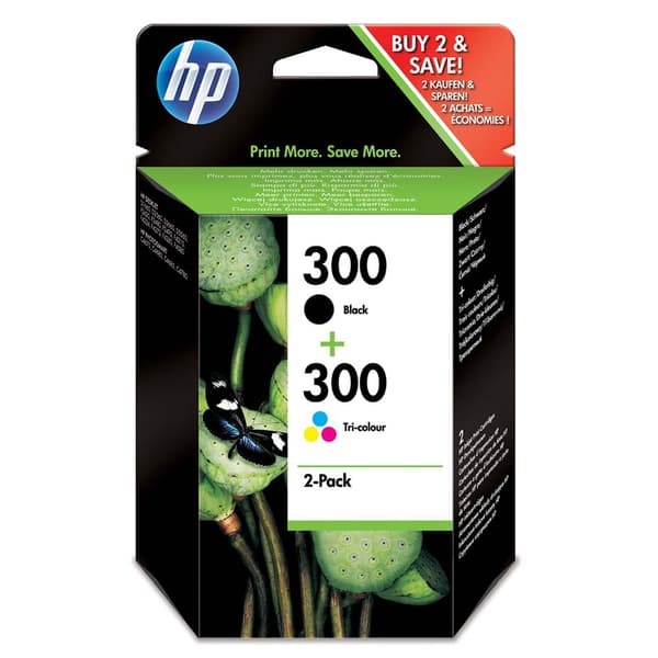 Hp Blækpatron 300 Flerfarvet