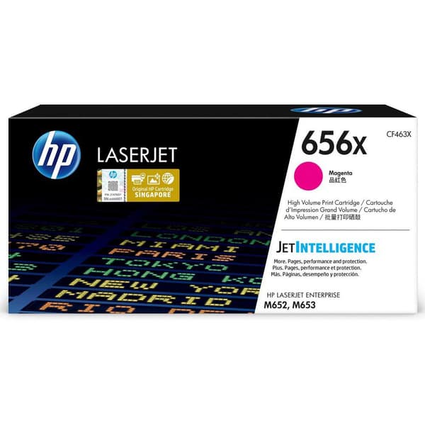 Hp 656x Høj Udbytte Toner Lilla