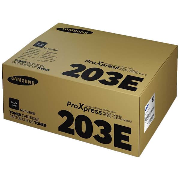 Hp Højtydende Toner Mlt-d203e Sort