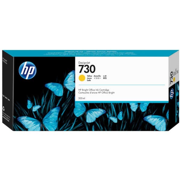 Hp Blækpatron 730 300ml Gul