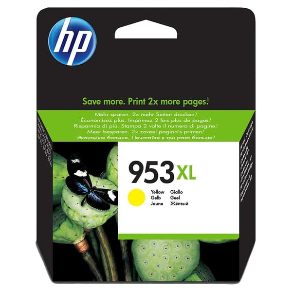 Hp Højtydende Blækpatron 953xl Gul