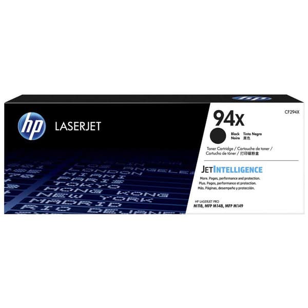 Hp Højtydende Toner 94x Sort
