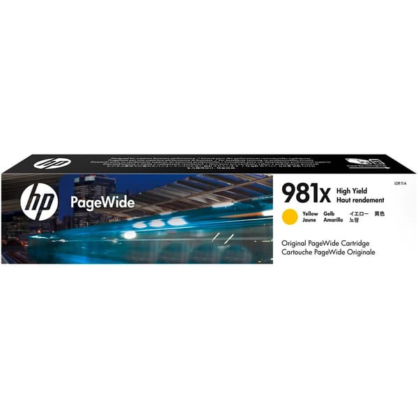 Hp Toner 981x Gul