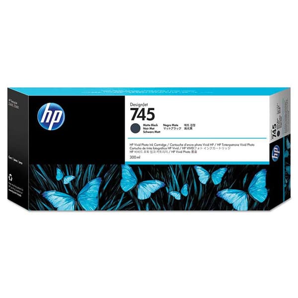 Hp Mustepatruuna 745 300ml Musta