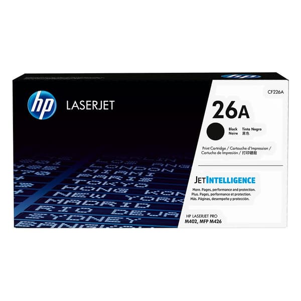 Hp Toner 26a Sort