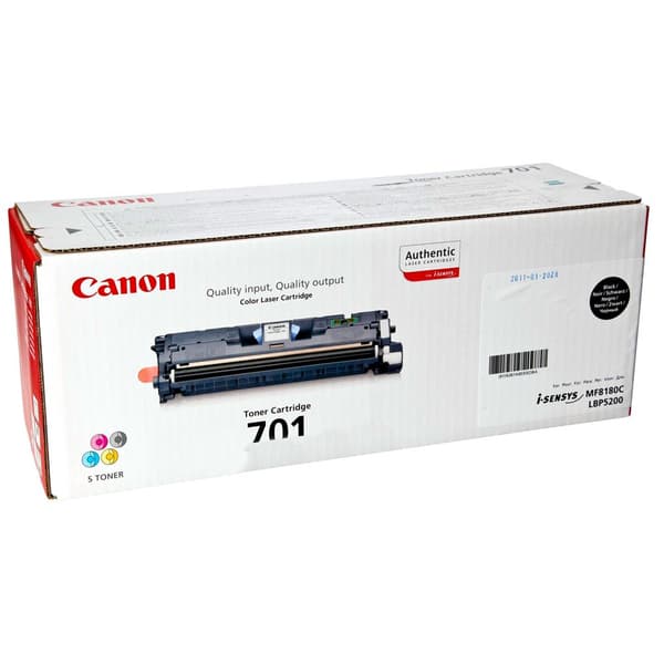 Canon Toner 701 Lbp-5200 Sort