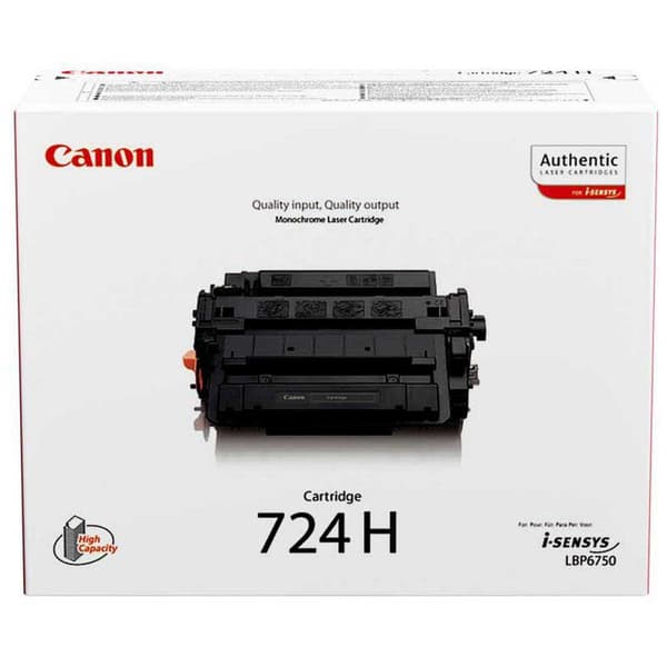 Canon Toner 724h Svart