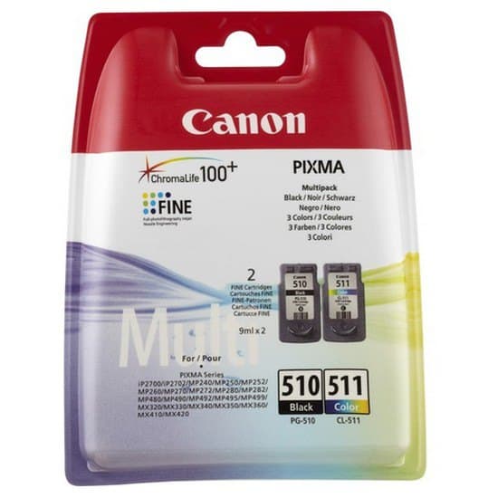 Canon Bläckpatron Pg-510/cl-511 Flerfärgad