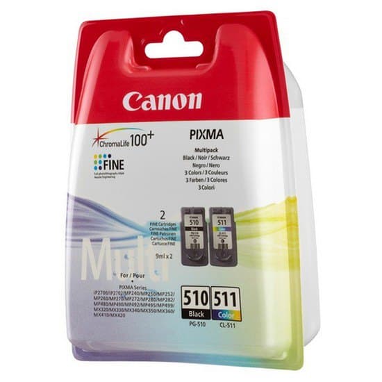 Canon Bläckpatron Pg-510/cl-511 Flerfärgad