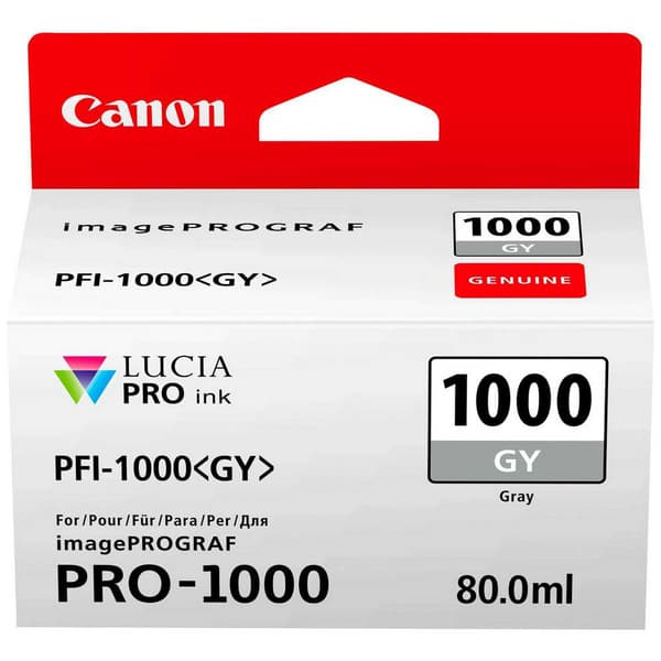 Canon Blækpatron Pfi-1000 Grå