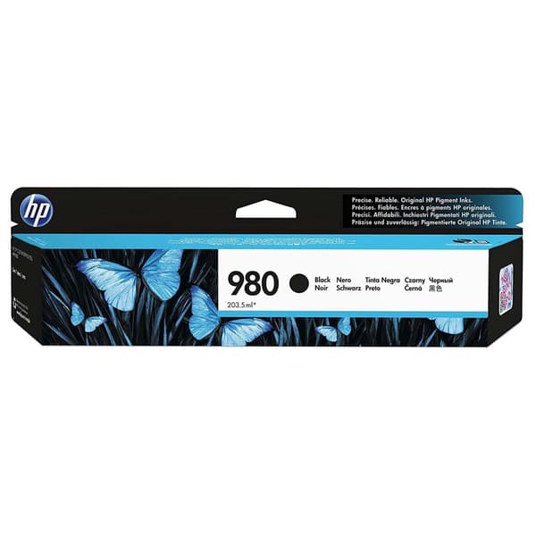 Hp Blækpatron 980 Sort