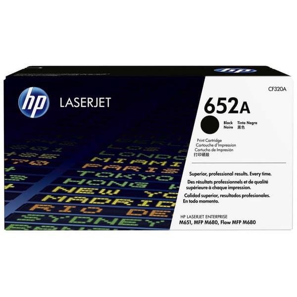 Hp Toner 652a Sort
