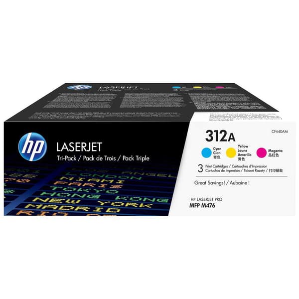 Hp Toner 312a Flerfarvet