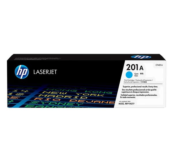 Hp Toner 201a Blå