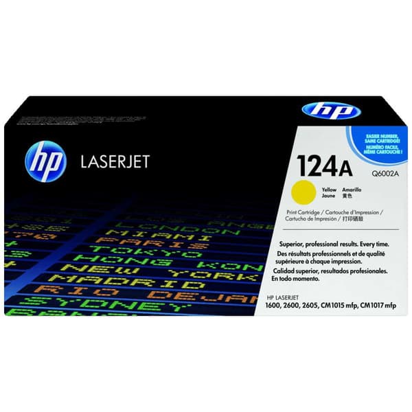 Hp Toner 124a Gul