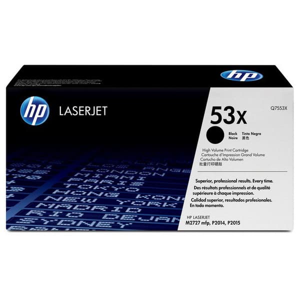 Hp Toner 53x Sort