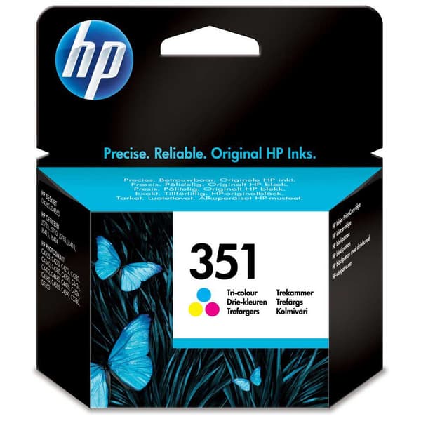 Hp Blækpatron 351 Flerfarvet