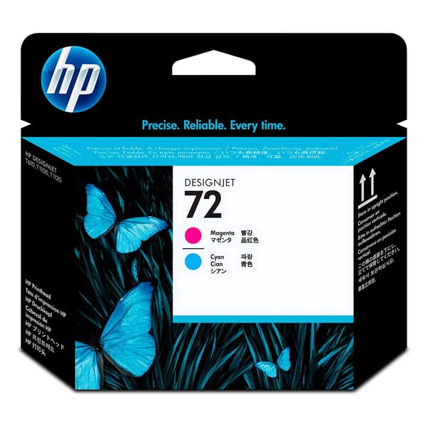Hp Blækpatron 72 Blå