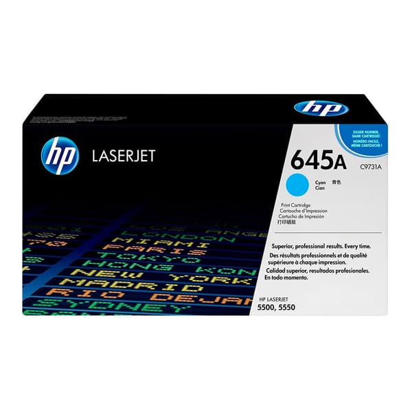 Hp Toner 645a Blå